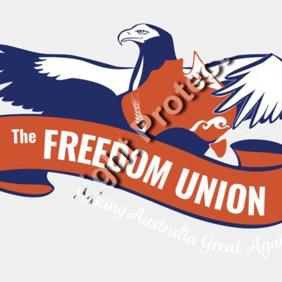 The Freedom Union logo - white text Thumbnail