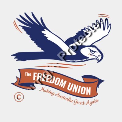 Freedom Union Eagle over ribbon Thumbnail
